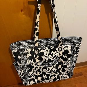 Vera Bradley large tote (makes a great diaper bag)